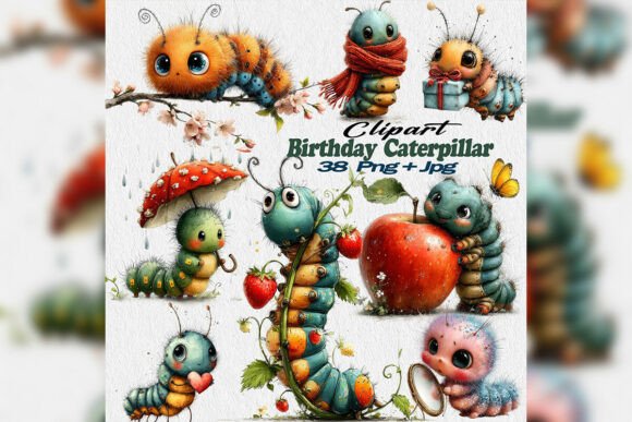 Birthday Caterpillar Clipart PNG Set: A Practical Guide for Creators and Party Planners