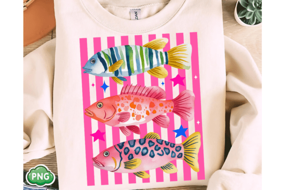 Evaluating Preppy Fish PNG and Striped Fishing PNG for Digital Design Projects