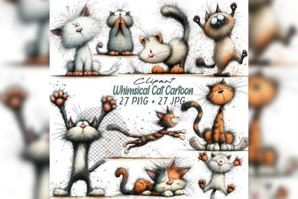 Evaluating the Whimsical Cat Clipart Bundle for Creative Projects