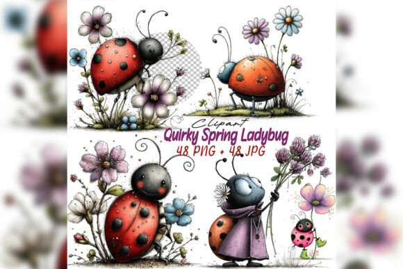 Evaluating the Whimsical Ladybug Clipart Set for Creative Projects