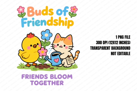 Friendship Bloom Buddies PNG Guide