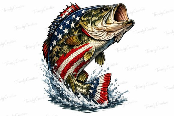 Patriotic Camo Bass Fishing PNG: A Practical Guide for Creators and Print-on-Demand Sellers