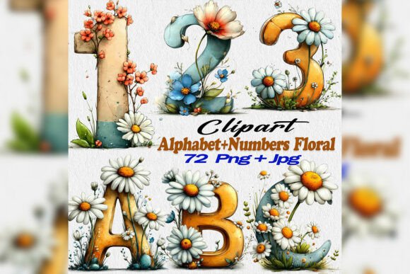 Watercolor Floral Alphabet and Letters: A Practical Guide for Designers