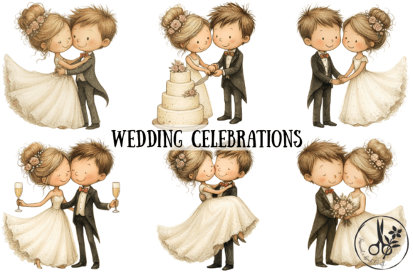 Wedding Celebrations - Png Pdf Clipart: A Guide to Digital Wedding Assets